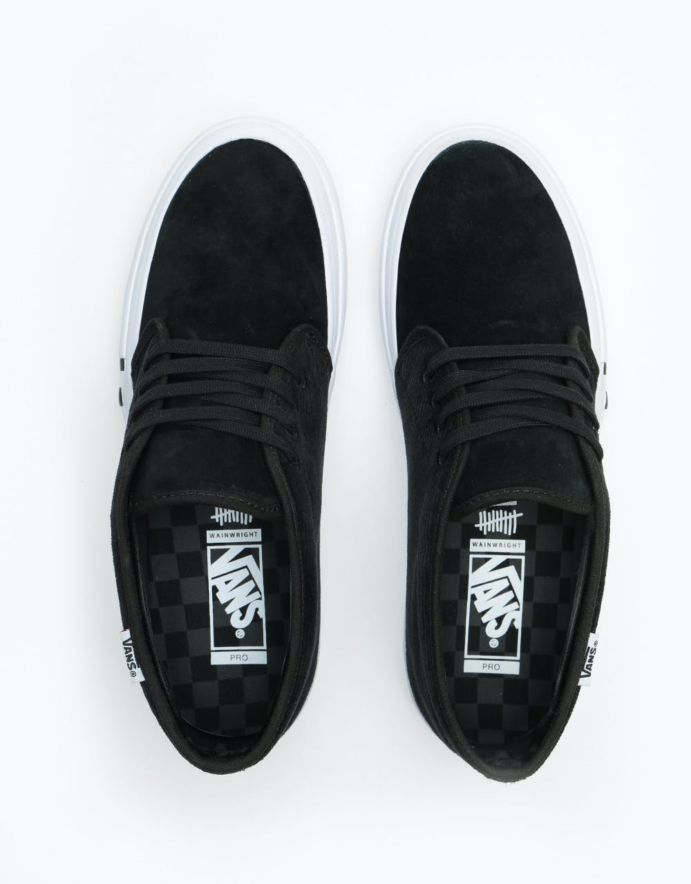 Vans Chukka Pro Skate Shoes - (Wainwright) Black/True White
