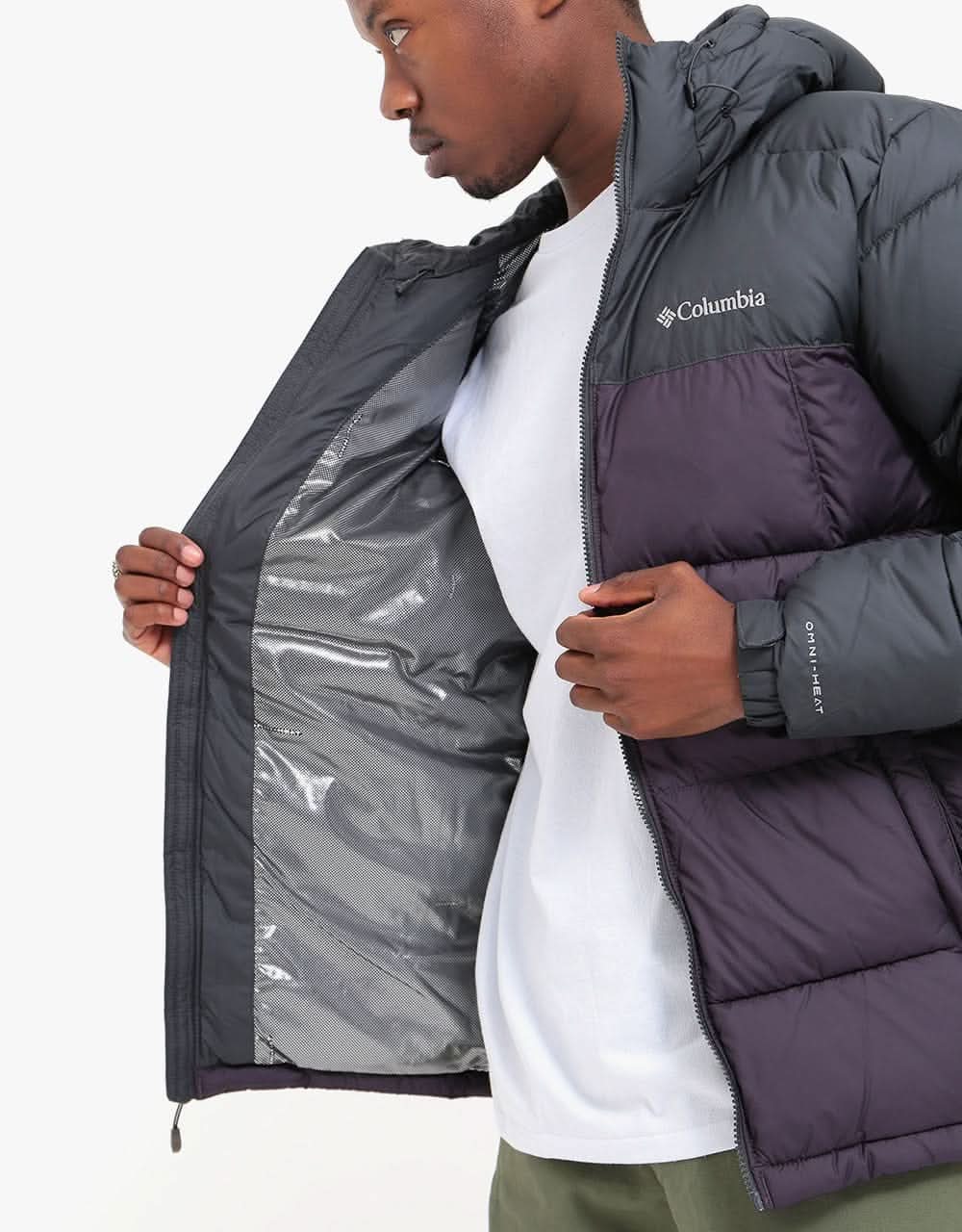 Columbia Pike Lake™ Hooded Jacket - Dark Purple
