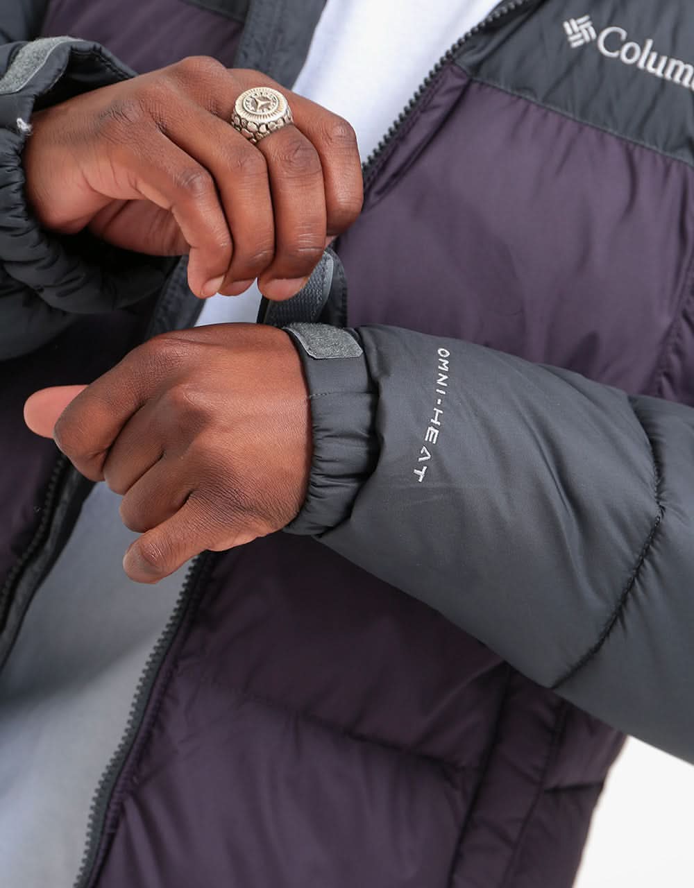 Columbia Pike Lake™ Hooded Jacket - Dark Purple