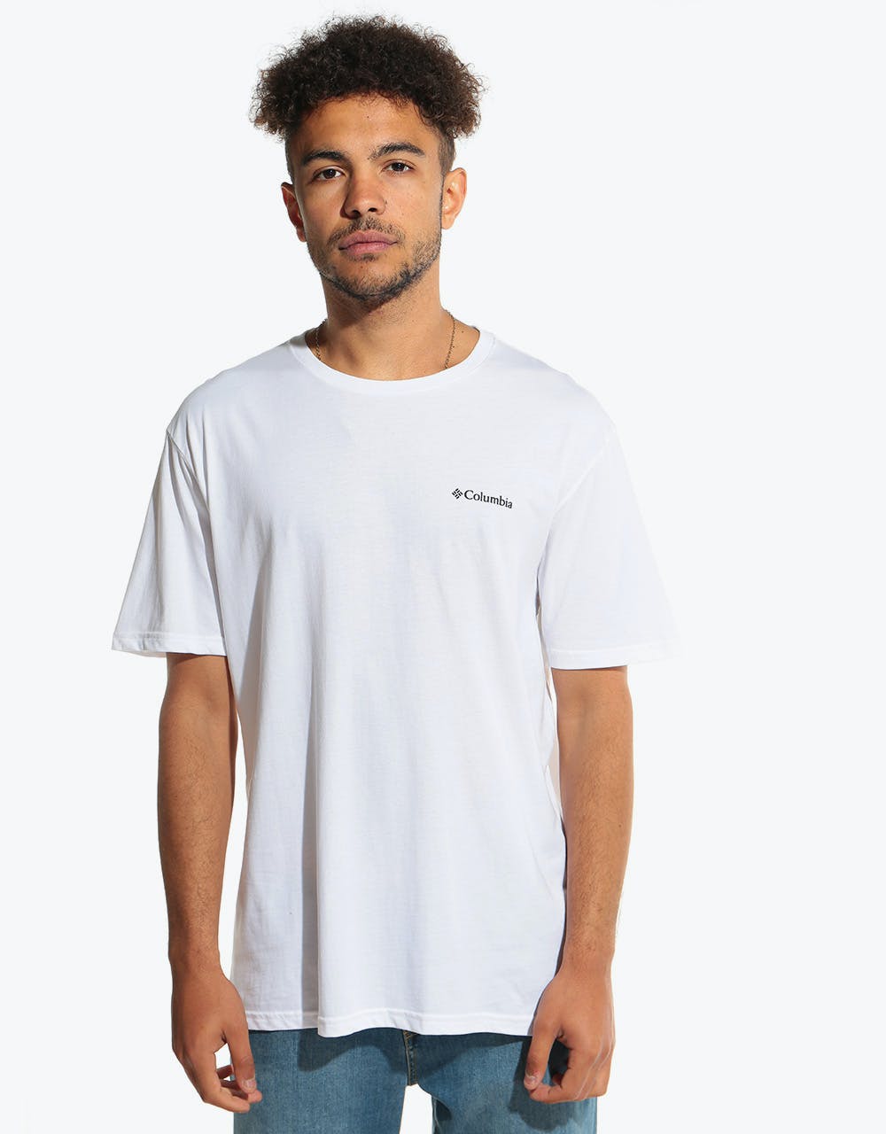 Columbia North Cascades™ T-Shirt - White/Black Rectangle
