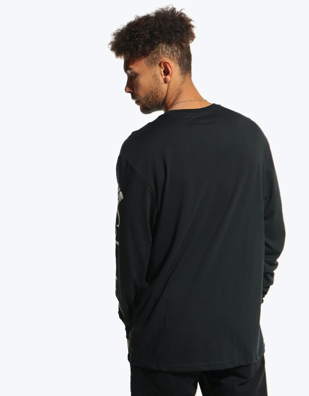 Columbia North Cascades™ L/S T-Shirt - Black/White Rectangle