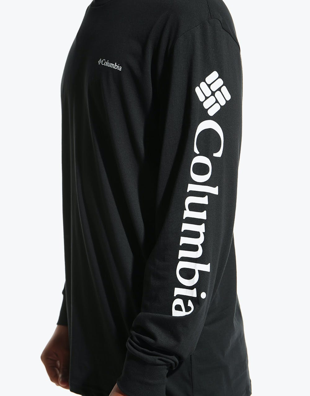 Columbia North Cascades™ L/S T-Shirt - Black/White Rectangle