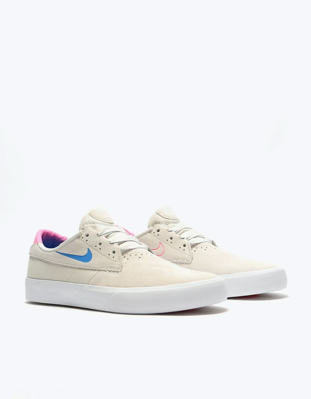 Nike SB Shane T Skate Shoes - Summit White/Racer Blue-Pink Blast