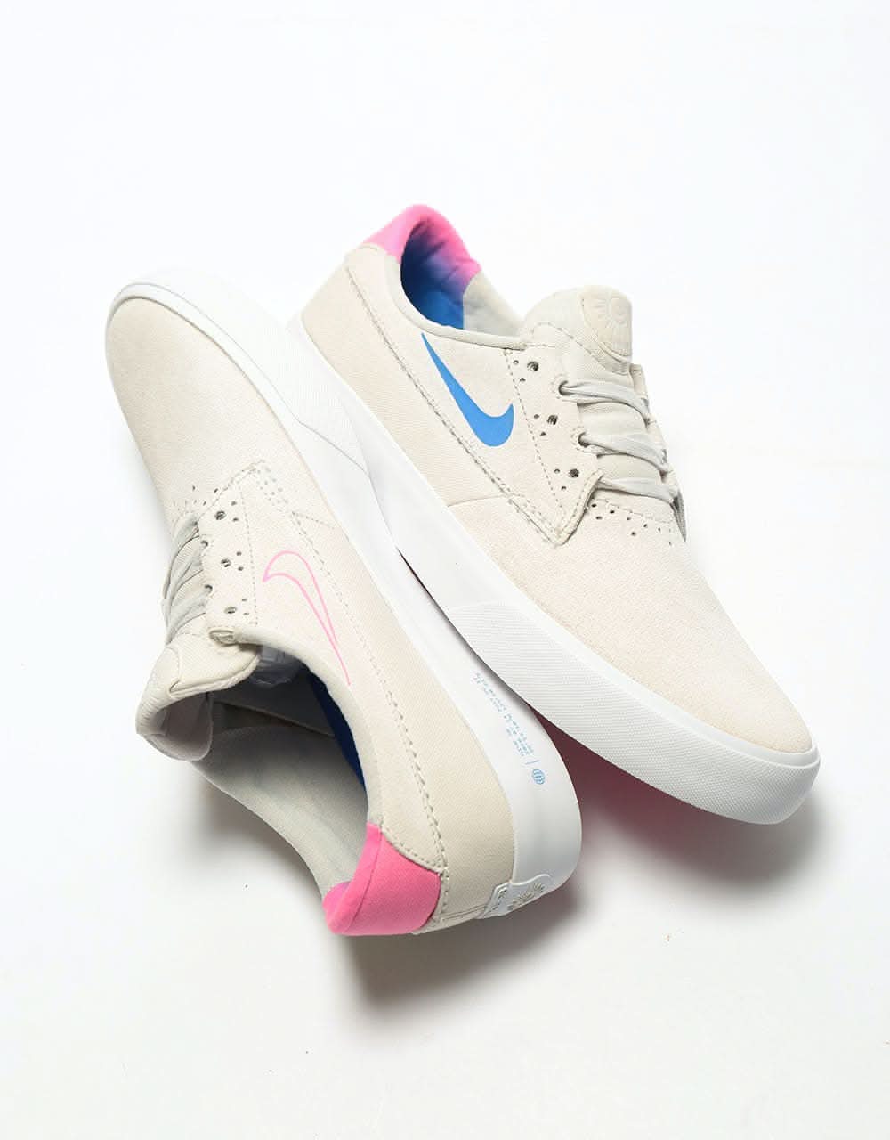 Nike SB Shane T Skate Shoes - Summit White/Racer Blue-Pink Blast