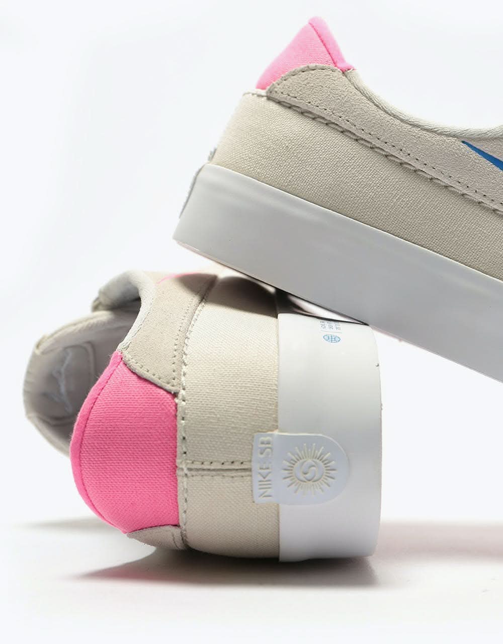 Nike SB Shane T Skate Shoes - Summit White/Racer Blue-Pink Blast