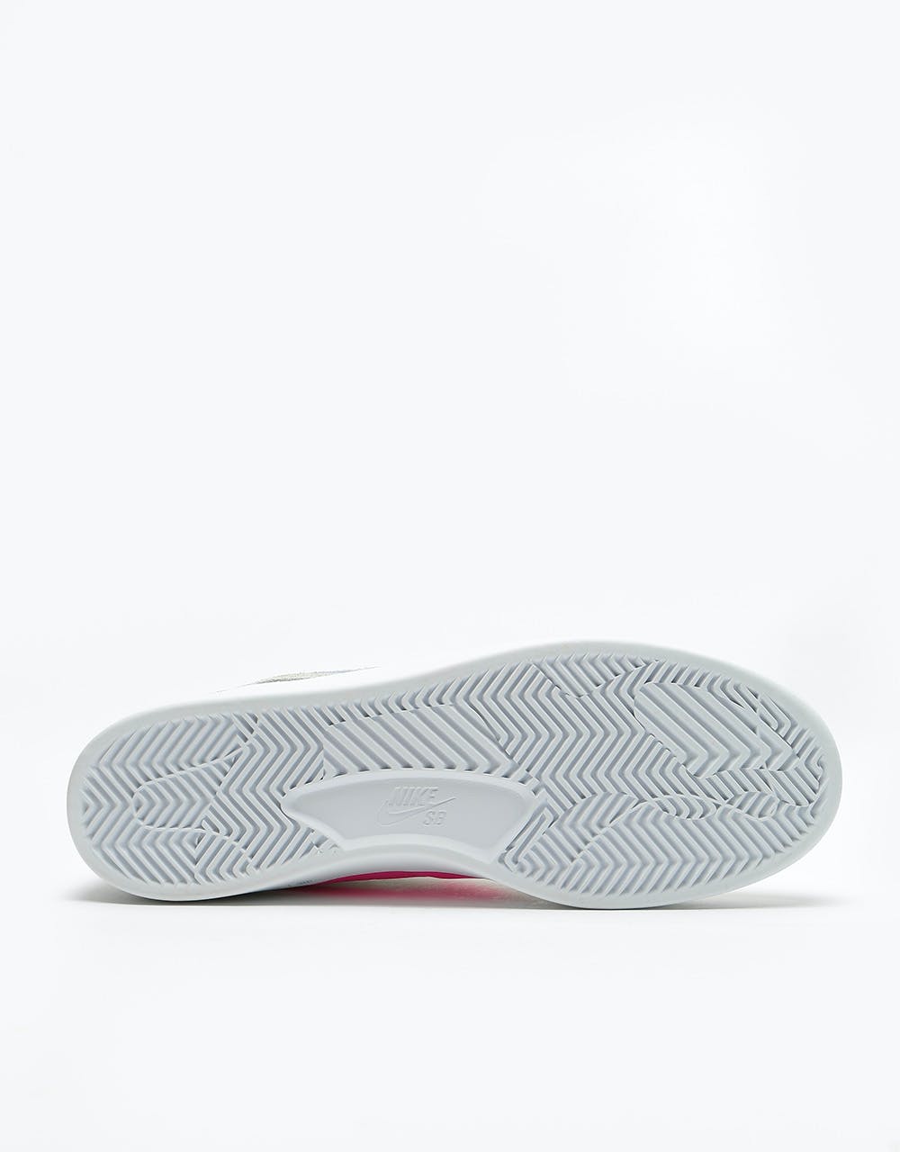 Nike SB Bruin React T Skate Shoes - Summit White/Racer Blue-Pink Blast