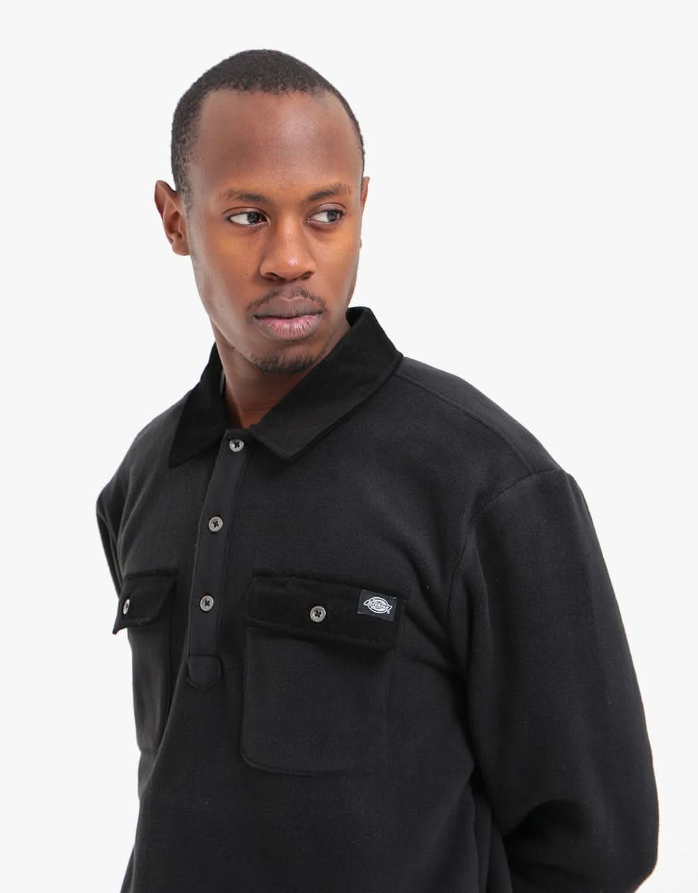 dickies polo black