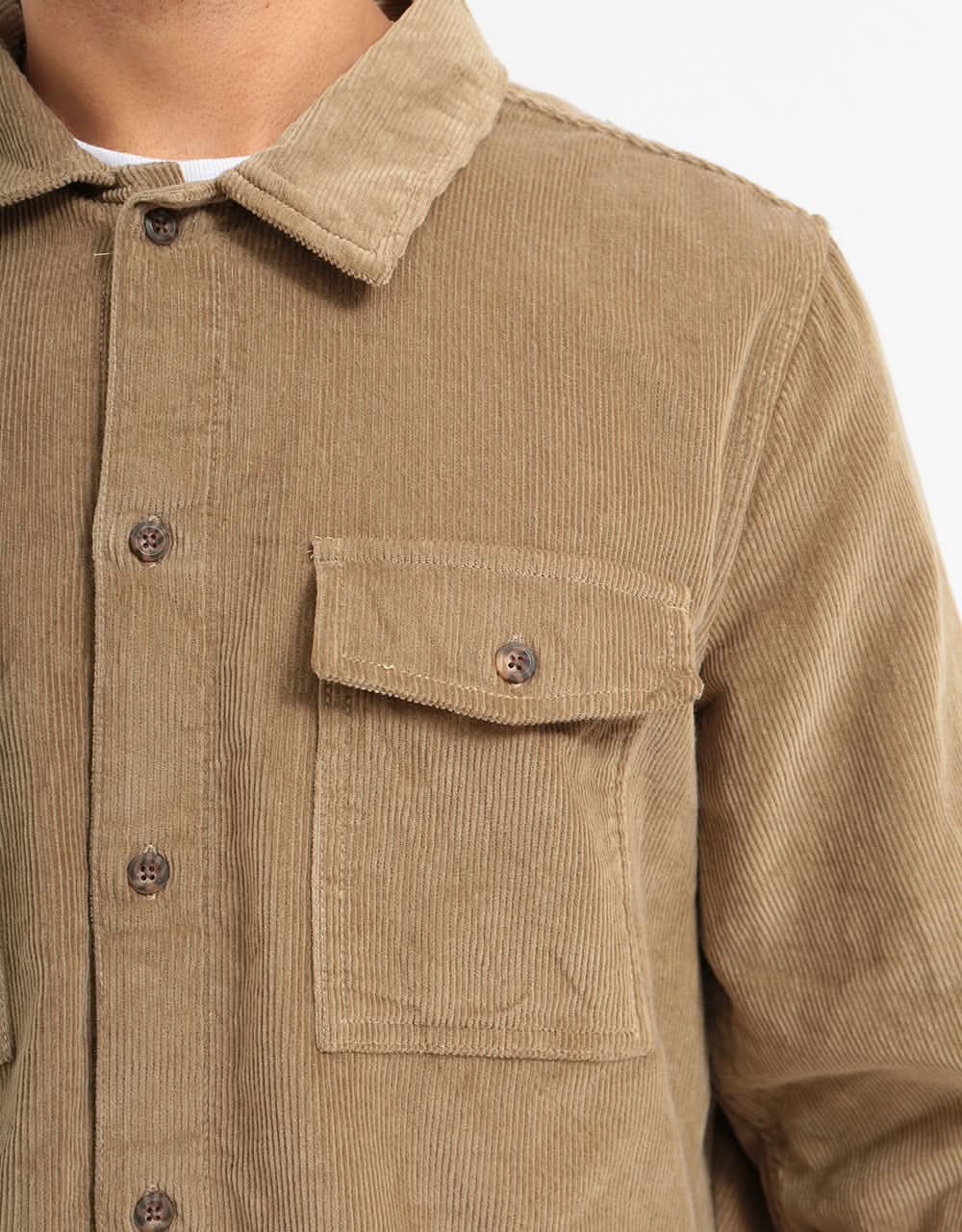 Dickies Fort Polk L/S Shirt - Khaki