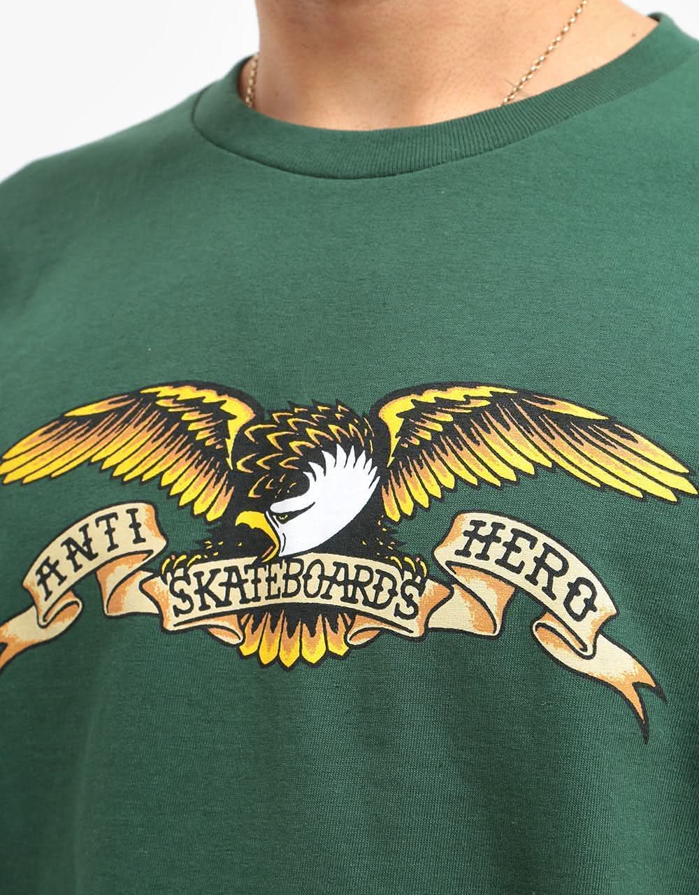 Anti Hero Eagle T-Shirt - Forest Green