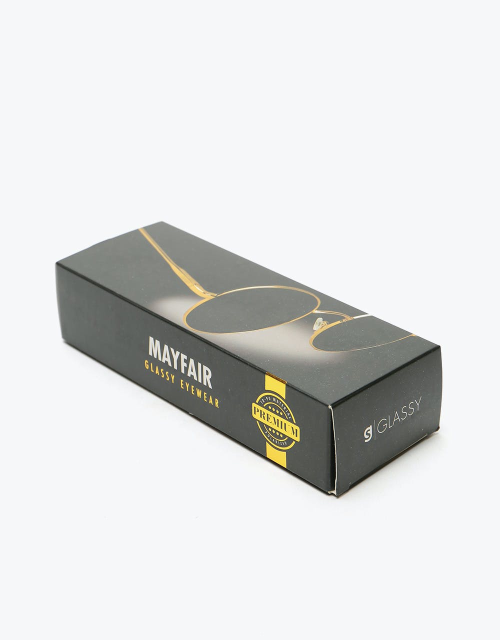 Glassy Sunhater Mayfair Premium Polarised Sunglasses - Gold