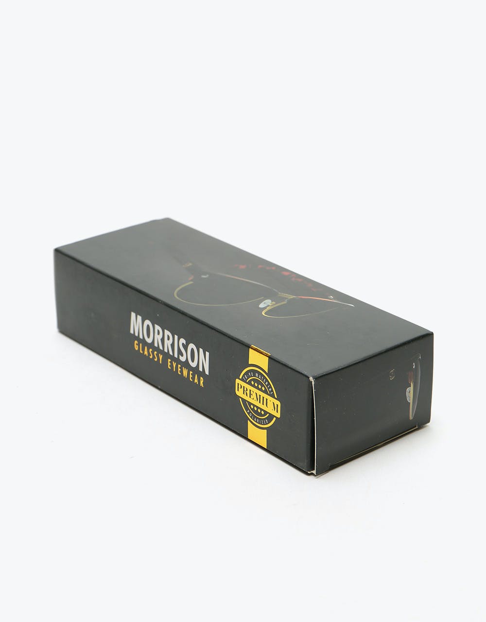 Glassy Sunhater Morrison Premium Polarised Sunglasses - Matte Black