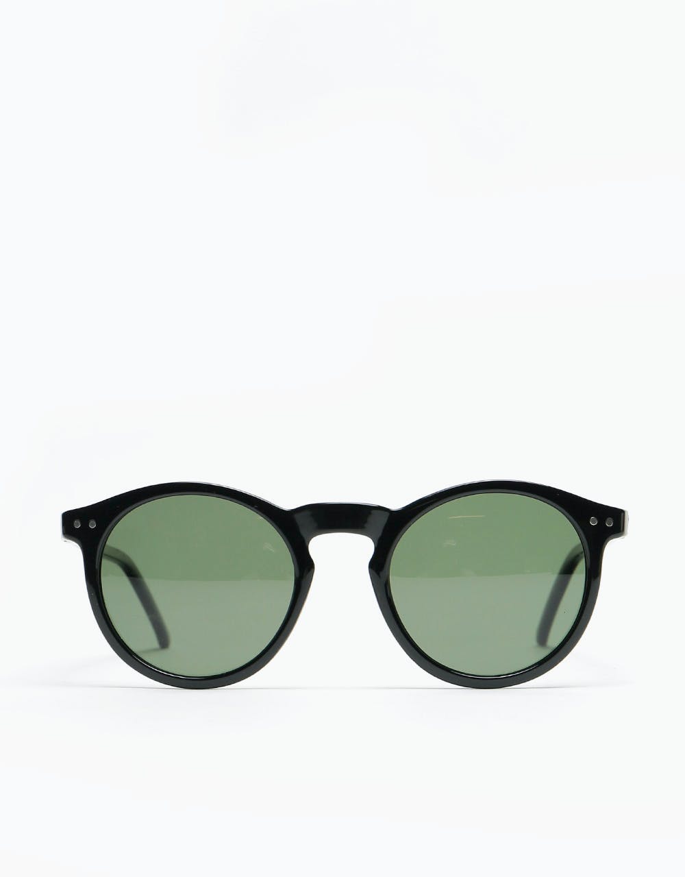 Glassy Sunhater TimTim Premium Polarised Sunglasses - Black/Green Lens