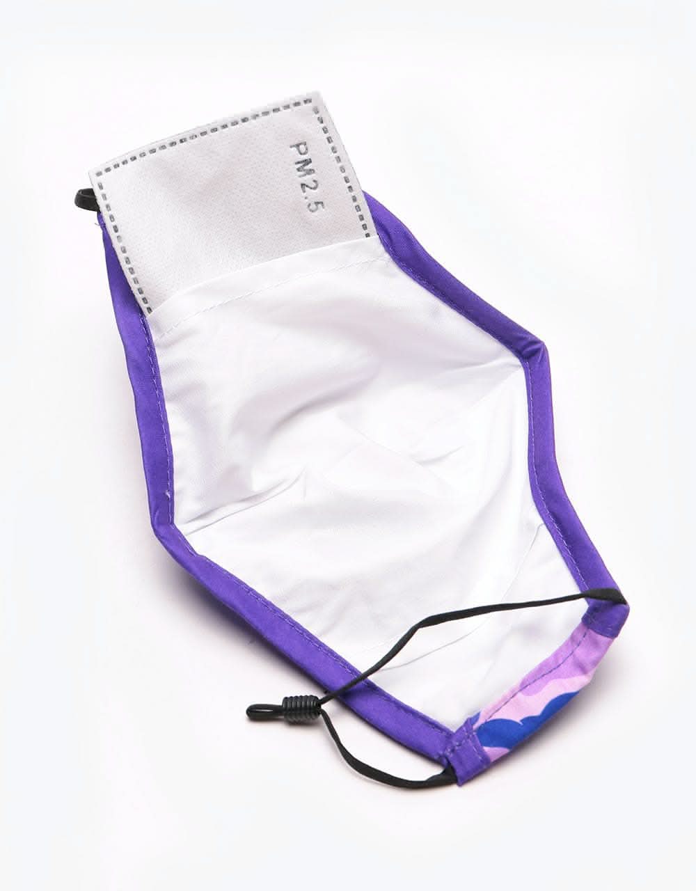 RIPNDIP Purple Camo Ventilated Face Mask - Purple Camo