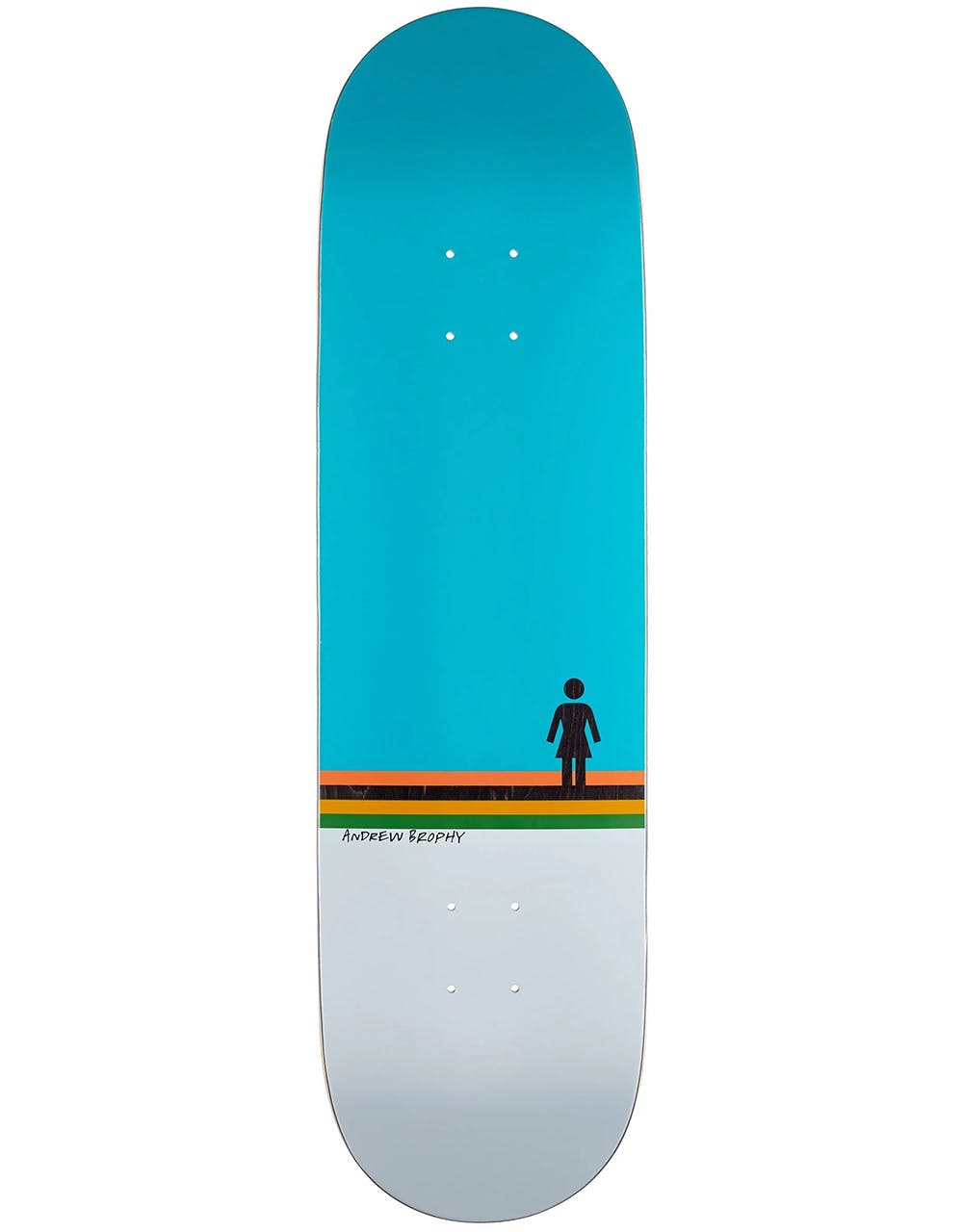 Girl Brophy Horizon OG 'SKIDUL' Skateboard Deck - 8.5"