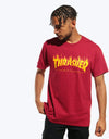 Thrasher Flame Logo T-Shirt - Cardinal Red