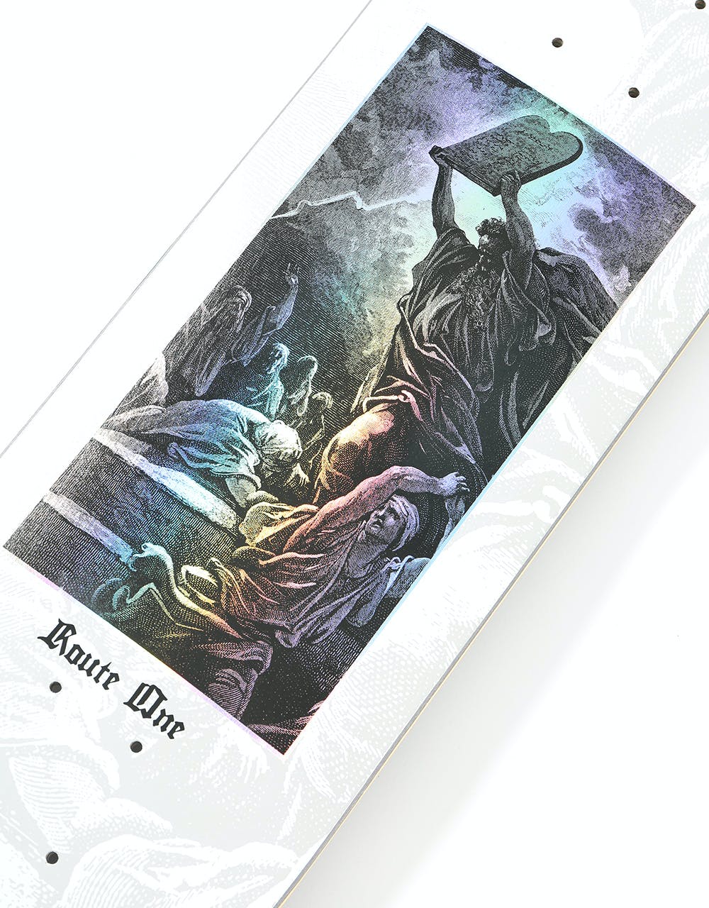 Route One Tablets of Law Skateboard Deck - 8.25"