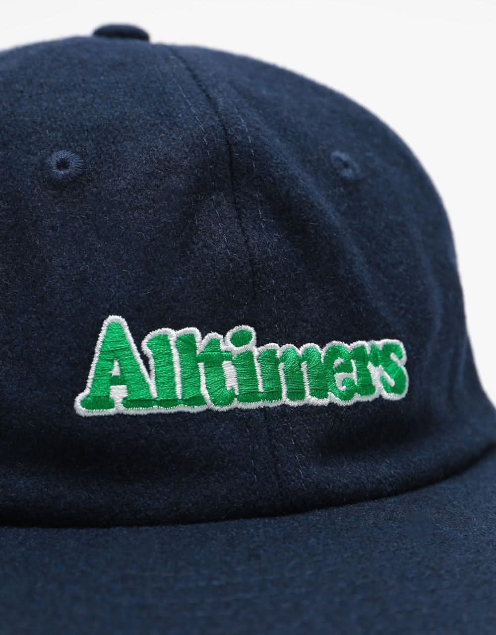 Alltimers Wool Strapback Cap - Navy