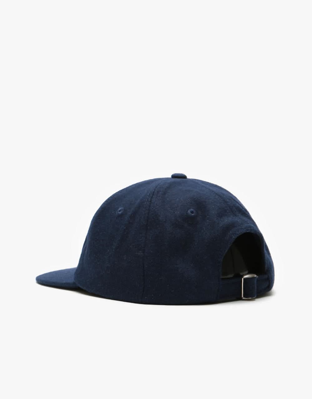 Alltimers Wool Strapback Cap - Navy