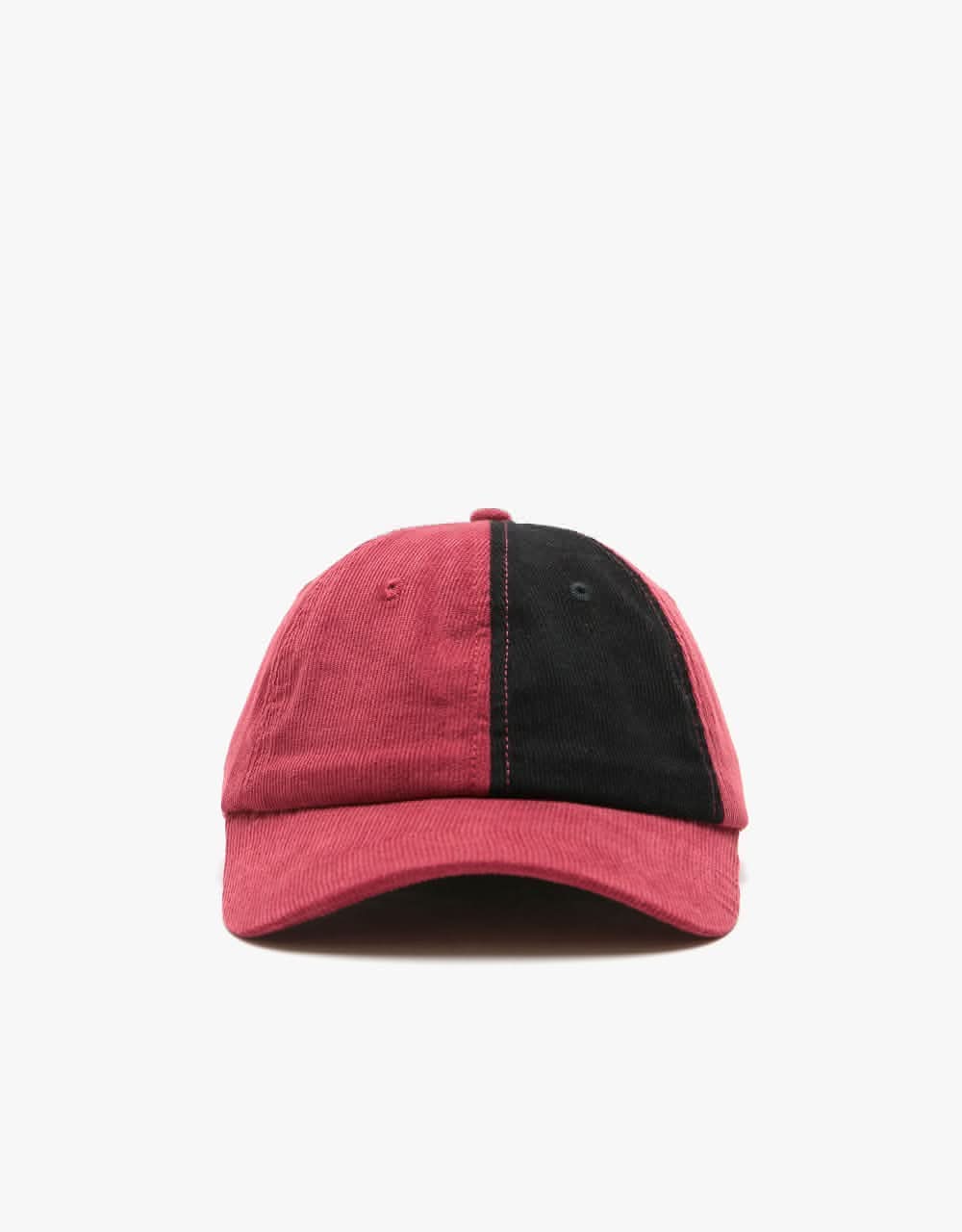 Butter Goods Fractions 6 Panel Cap - Wine/Corduroy