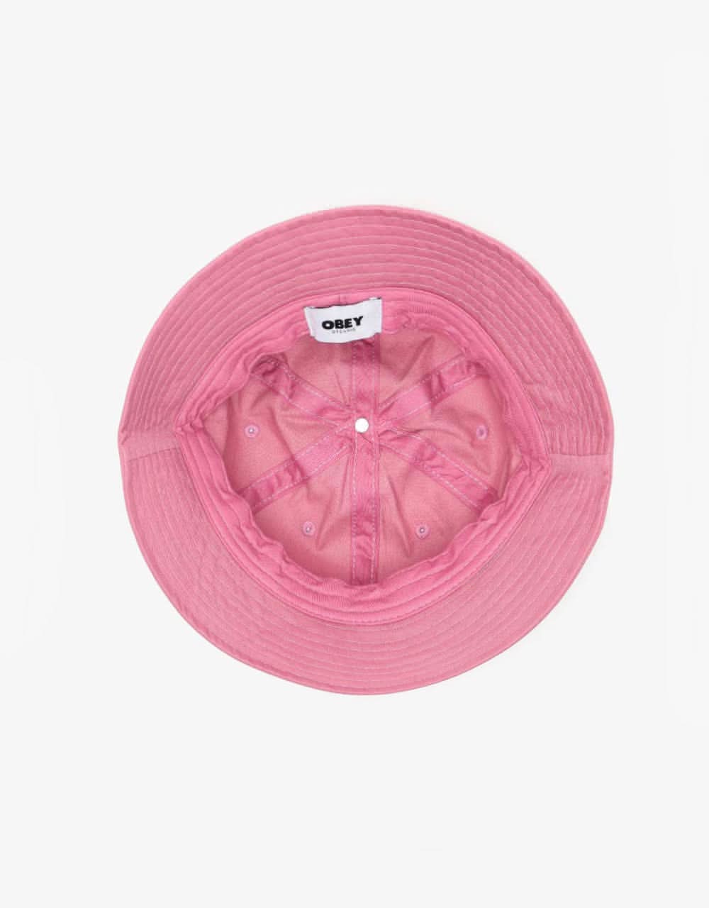 Obey Bold Organic Bucket Hat - Mesa Rose