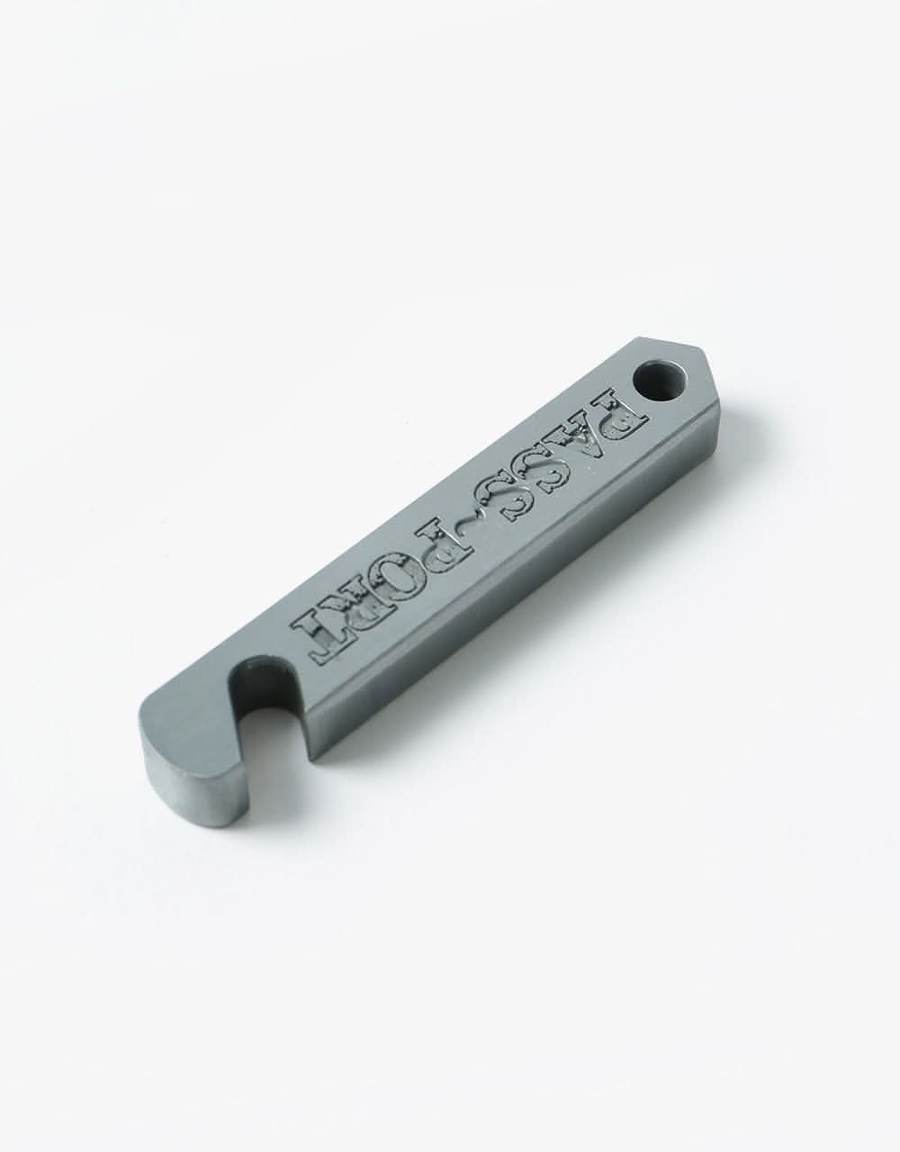 Pass Port Drill Bit Bottle Opener - Silver Alloy