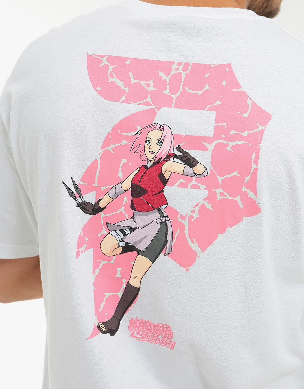 Primitive x Naruto Sakura Dirty P T-Shirt - White