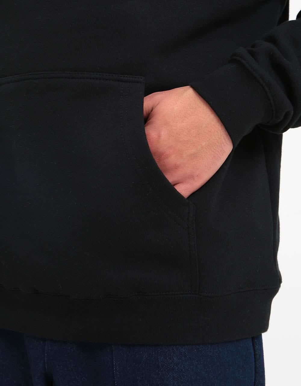 Alltimers Broadway Embroidered Pullover Hoodie - Black