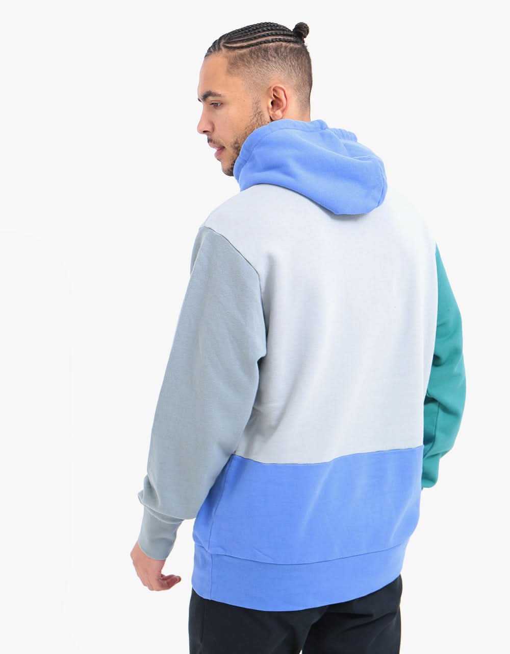 Ripndip color block multi panel hoodie Clearance