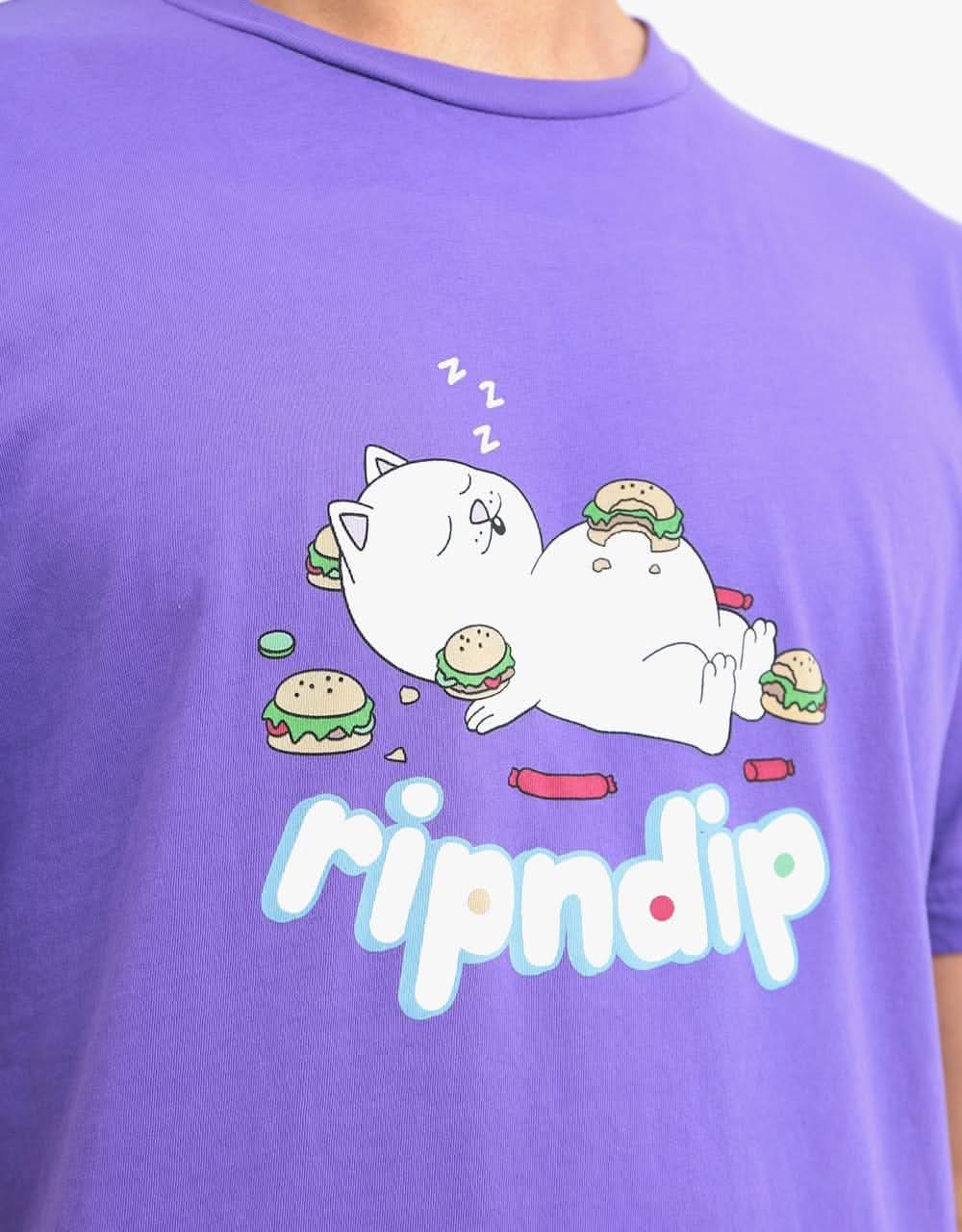 RIPNDIP Fat Hungry Baby T-Shirt - Purple
