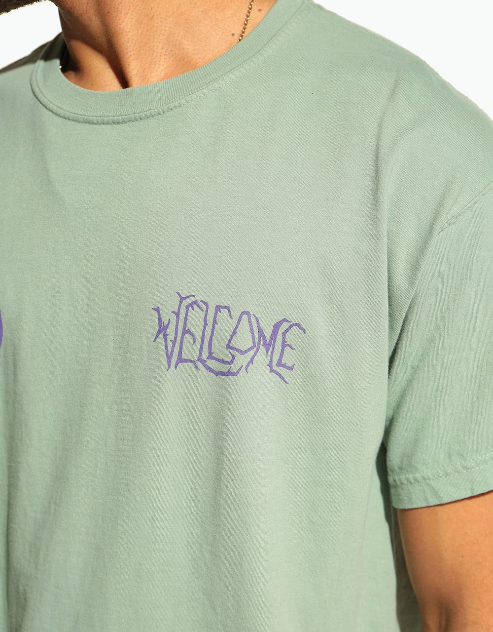 Welcome Bapholit Garment-Dyed T-Shirt - Sage