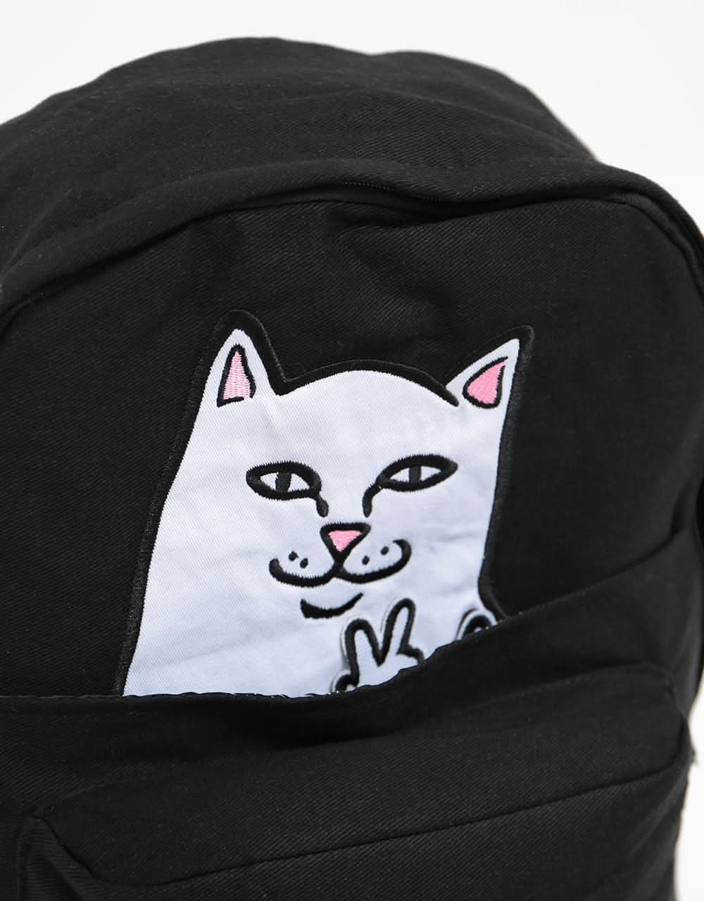 RIPNDIP Lord Nermal Velcro Hands Backpack  - Black