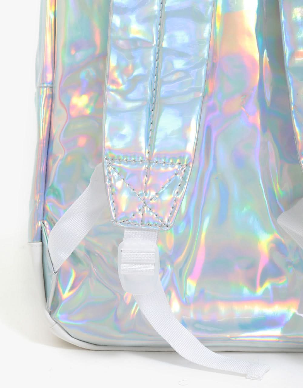 RIPNDIP Lord Nermal Velcro Hands Backpack  - Iridescent