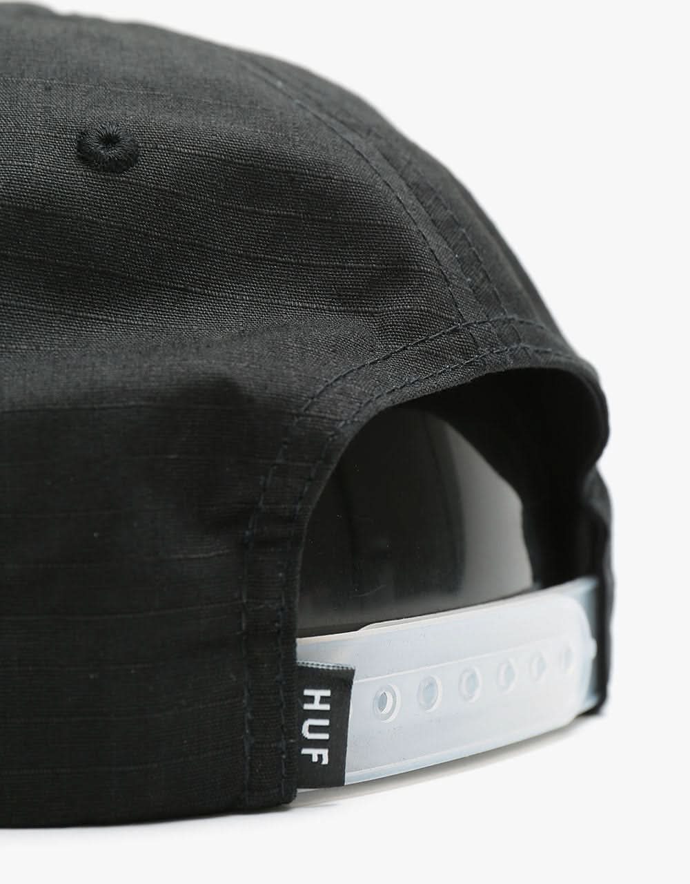 HUF Horizon Ripstop Snapback Cap - Black
