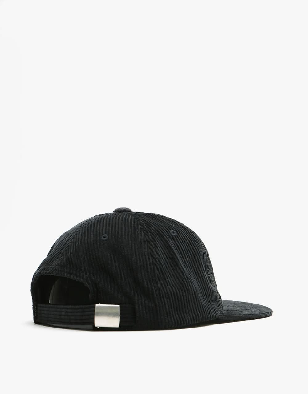 HUF 1993 Logo 6 Panel Cap - Black