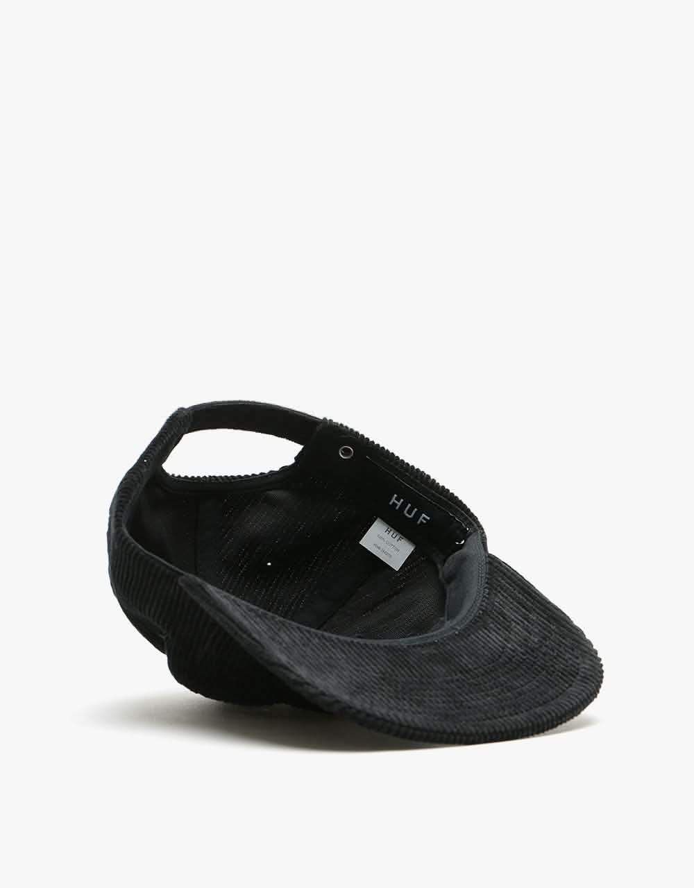 HUF 1993 Logo 6 Panel Cap - Black