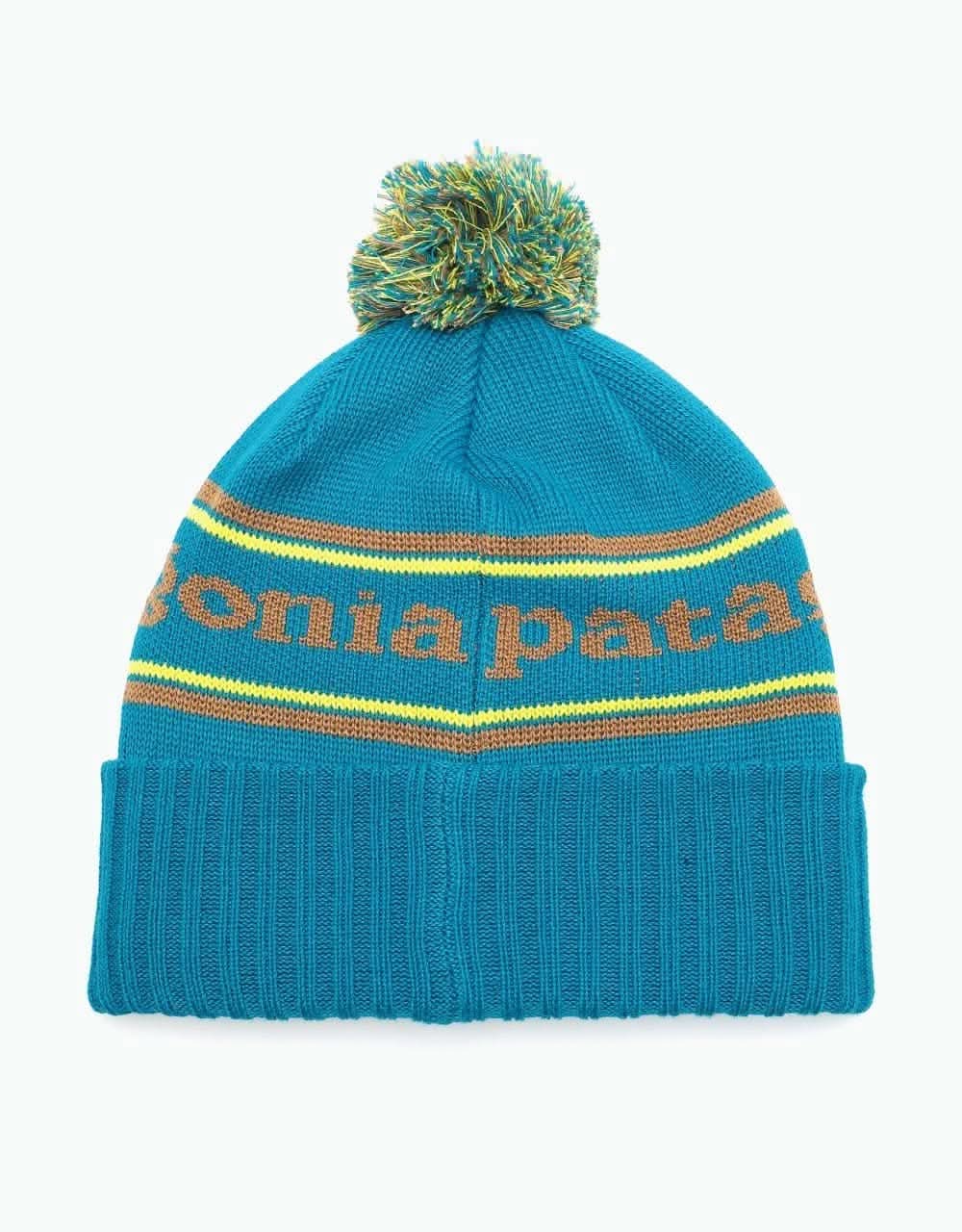 Patagonia Powder Town Beanie - Park Stripe/Crater Blue