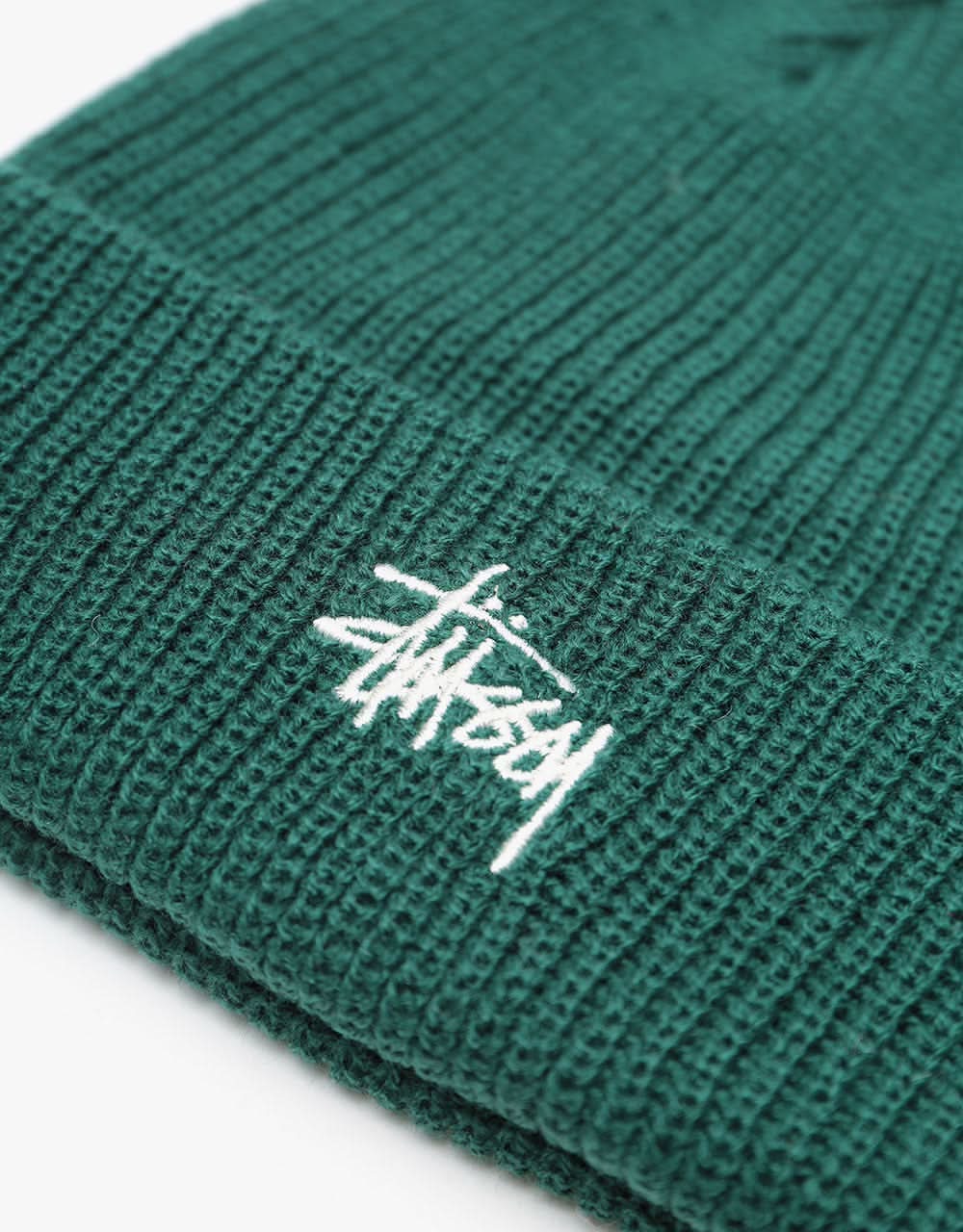 Stüssy Basic Cuff Beanie - Pine