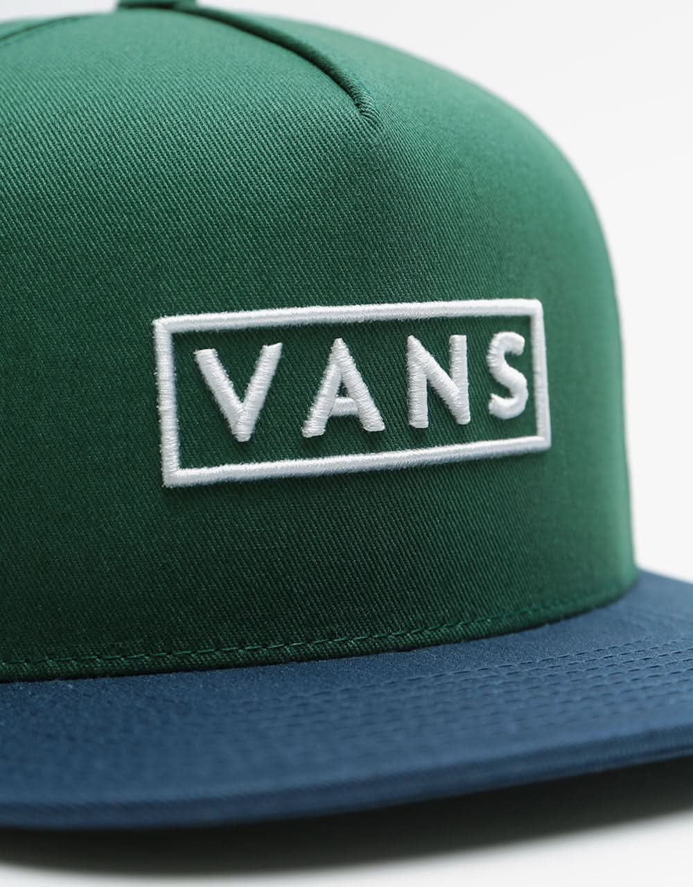 Vans Easy Box Snapback Cap - Pine Needle/Dress Blues