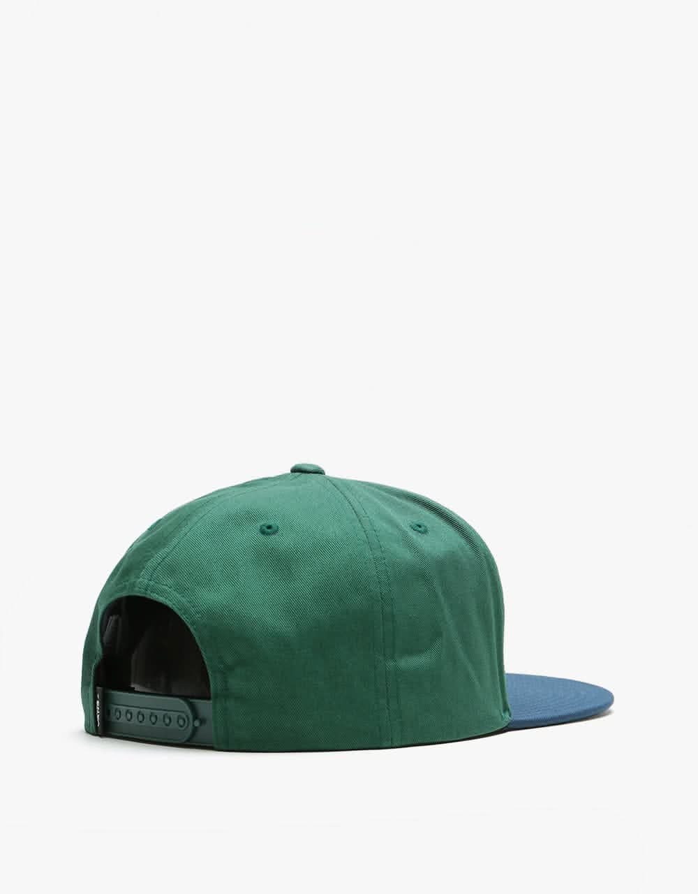 Vans Easy Box Snapback Cap - Pine Needle/Dress Blues
