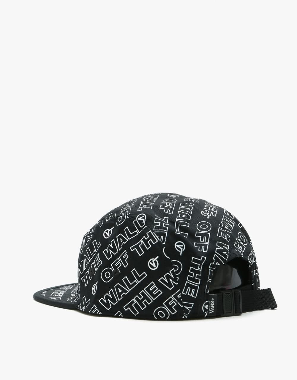 Vans Davis 5 Panel Cap - Black Dimension