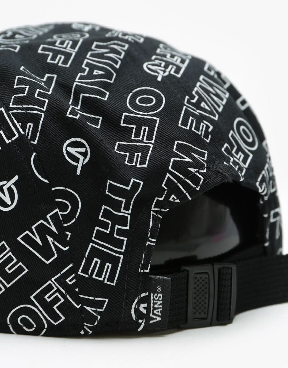 Vans Davis 5 Panel Cap - Black Dimension