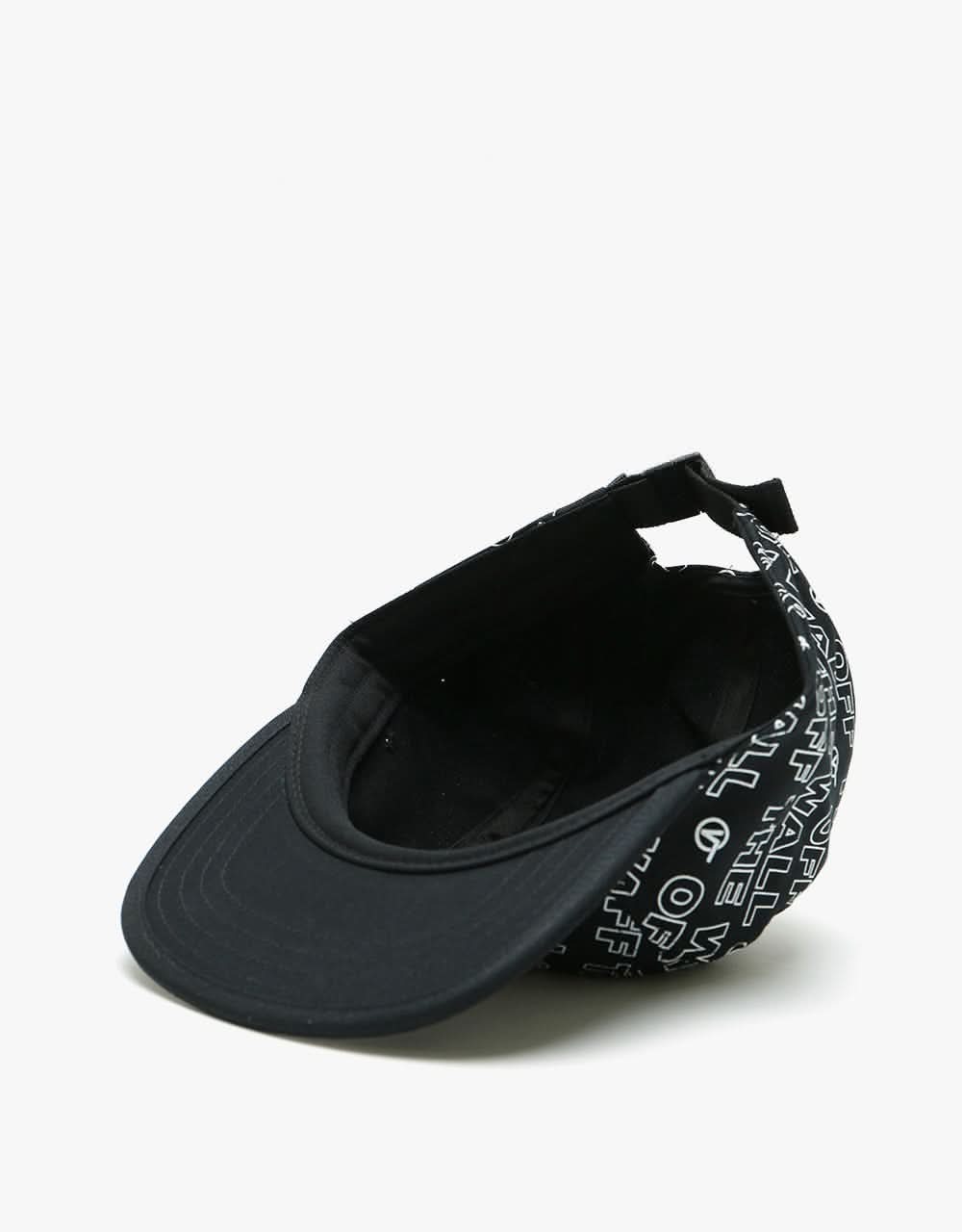 Vans Davis 5 Panel Cap - Black Dimension