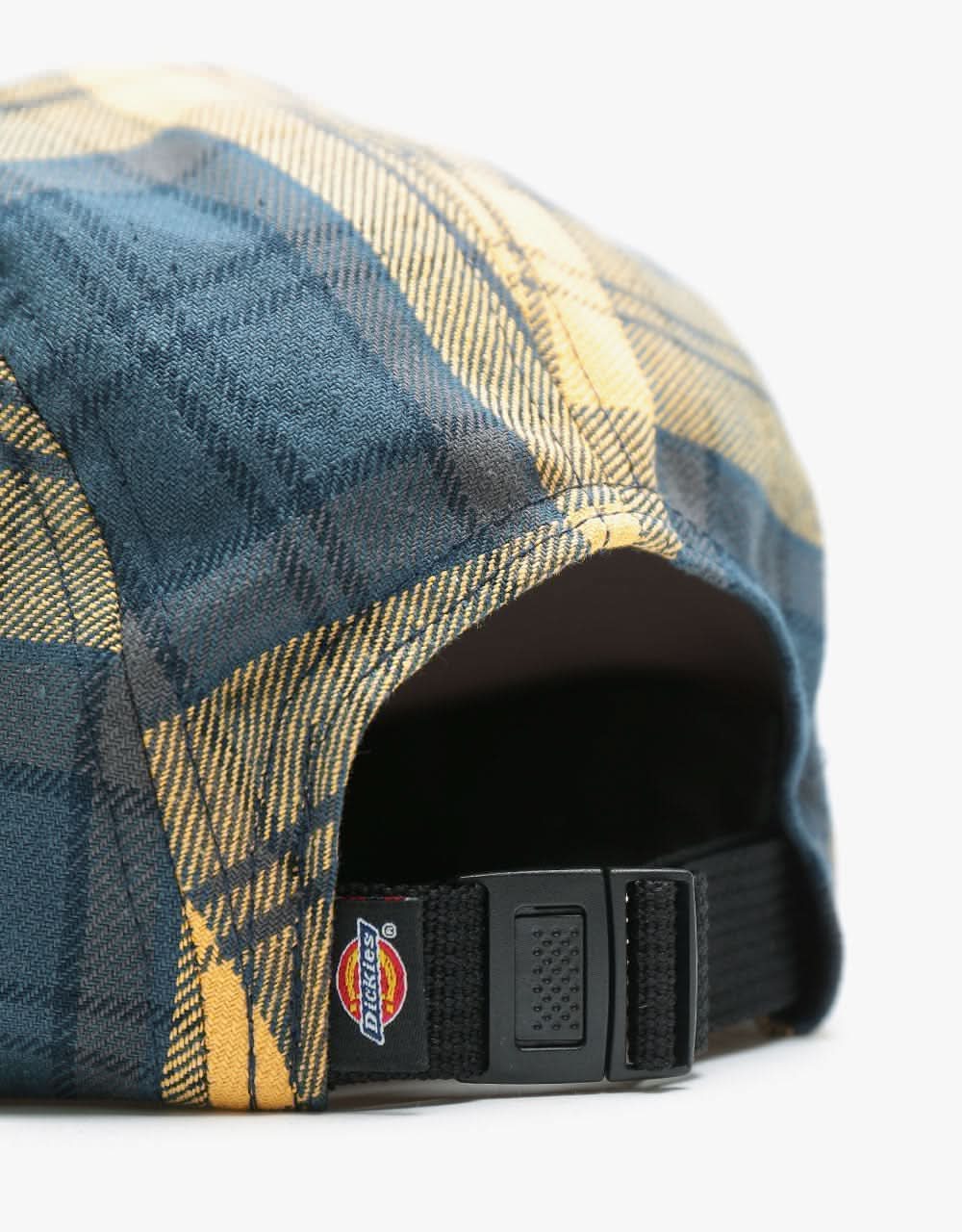 Dickies Hornbeck Check 5 Panel Cap - Air Force Blue
