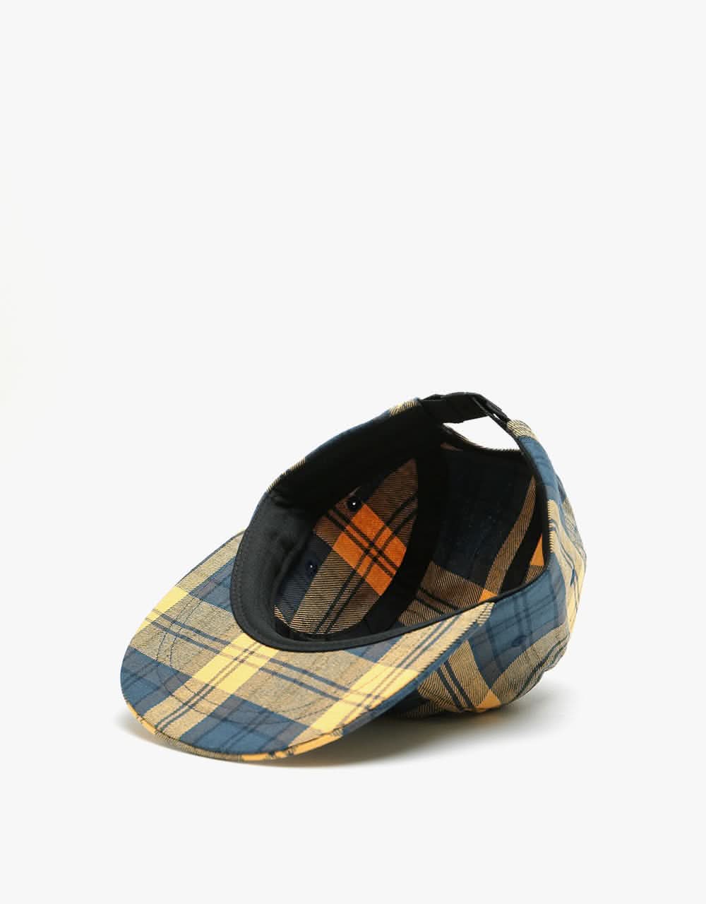 Dickies Hornbeck Check 5 Panel Cap - Air Force Blue