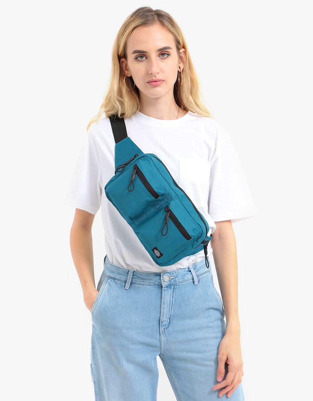 Dickies Fort Spring Cross Body Bag - Coral Blue