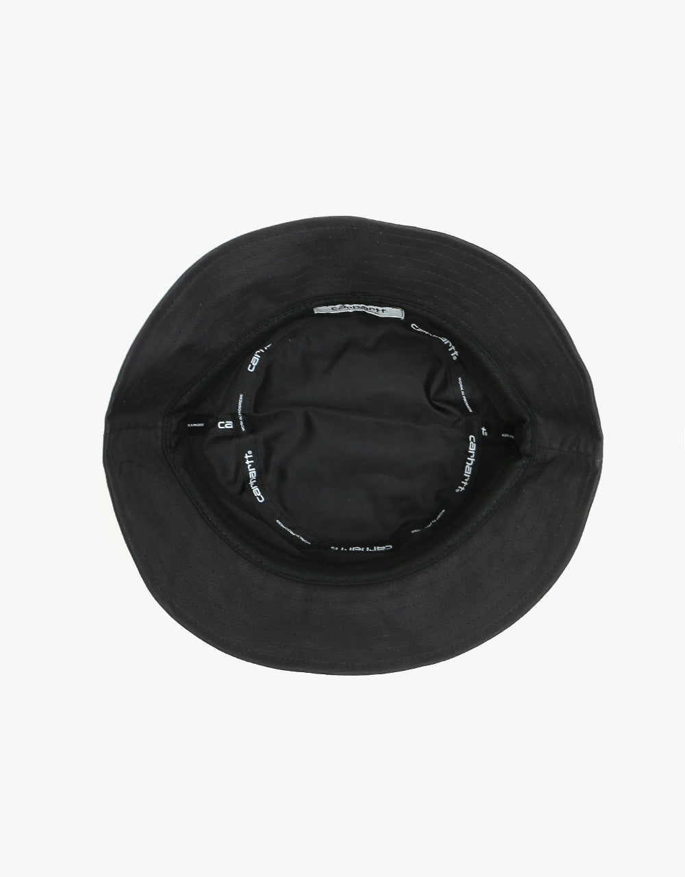 Carhartt WIP Script Bucket Hat - Black/White