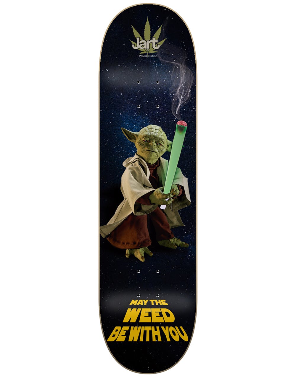 Jart Weed Nation "Yoda" Skateboard Deck - 8.375"