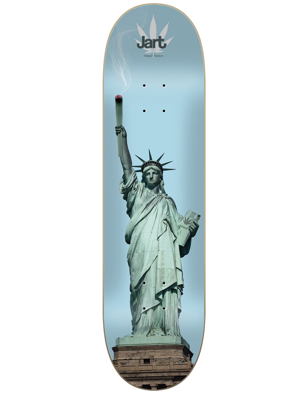 Jart Weed Nation "Liberty" Skateboard Deck - 8.625"