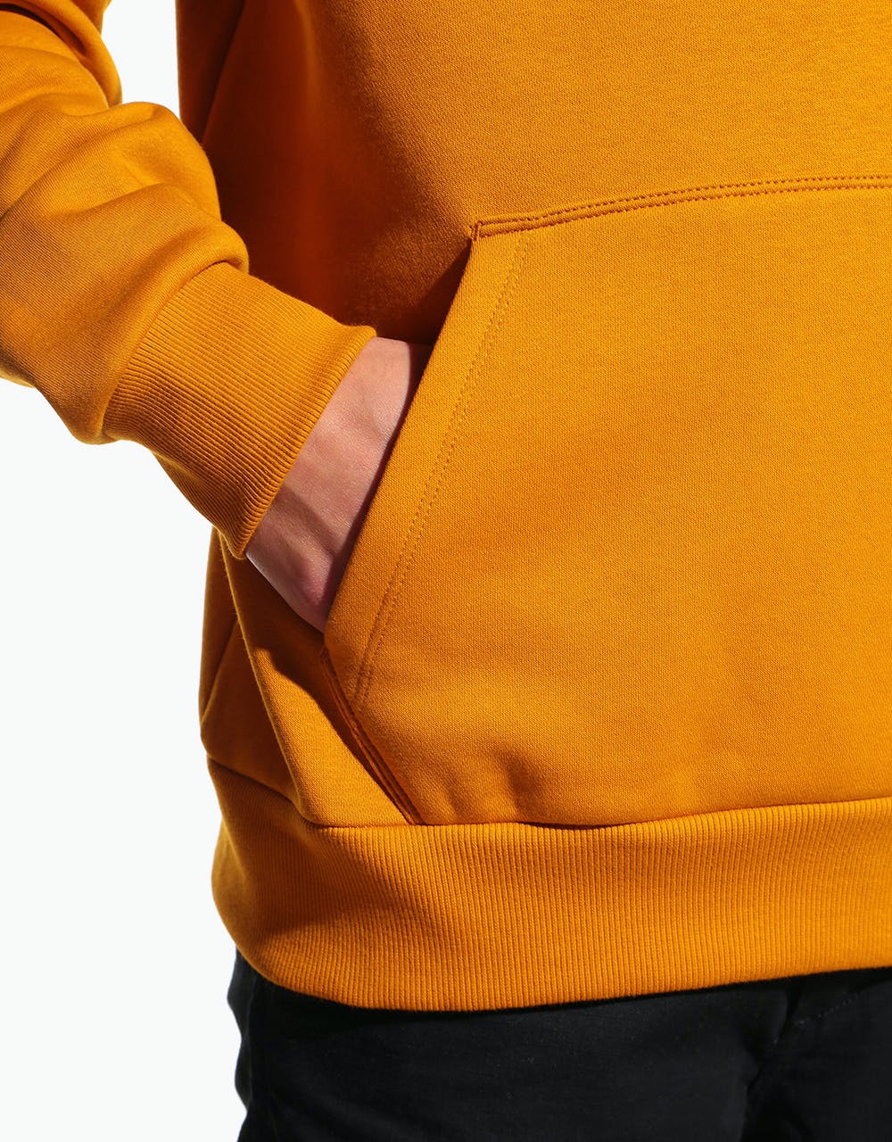 Converse Embroidered Star Chevron Pullover Hoodie - Saffron Yellow