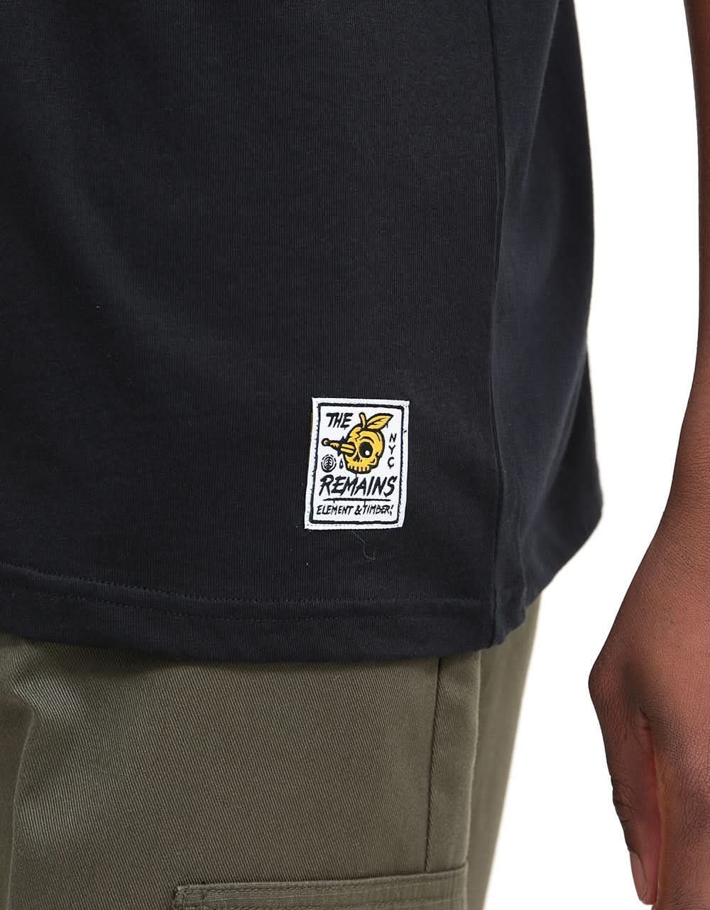 Element Taxi Driver T-Shirt - Flint Black